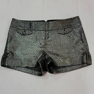 Express Metallic Shorts